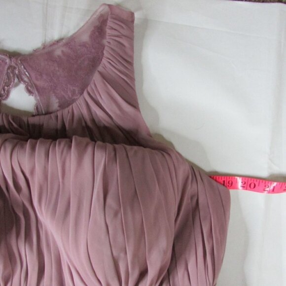 Azazie Women's Size C Bridesmaid Prom Dress - Mauve / Dusty Rose - Picture 5 of 6